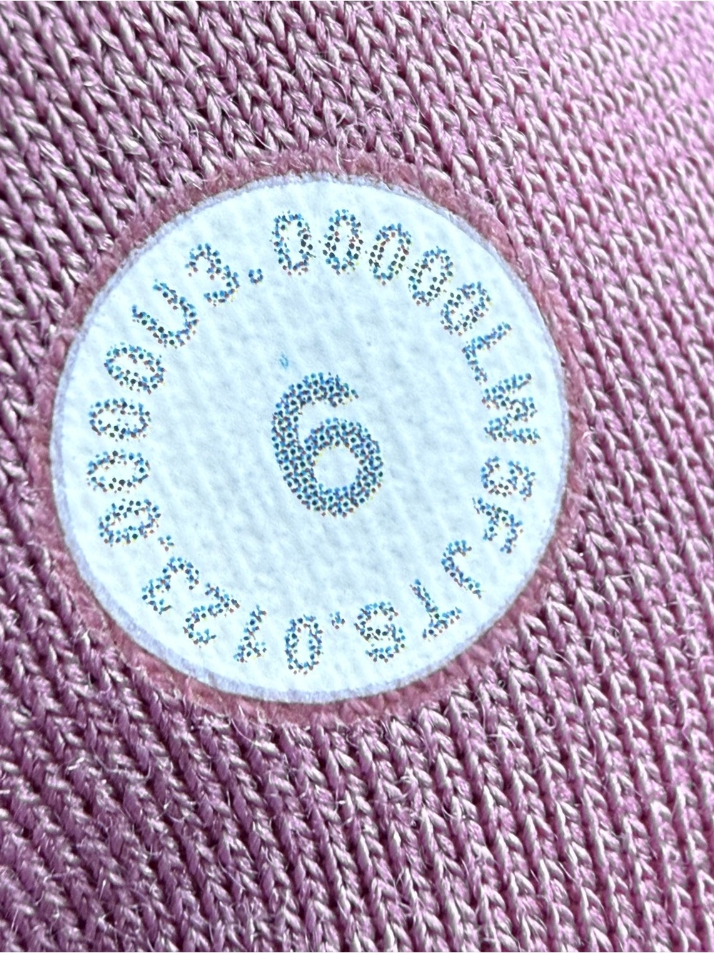 Lululemon Align Ribbed High-Rise Pant 25" Velvet Dust Size 6 Pink - Picture 5 of 5